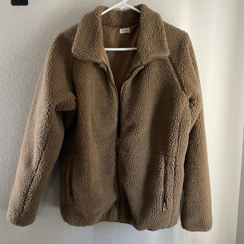 Fleece / Sherpa Lined Full Zip Jacket